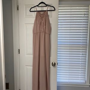 Pink Maxi Dress